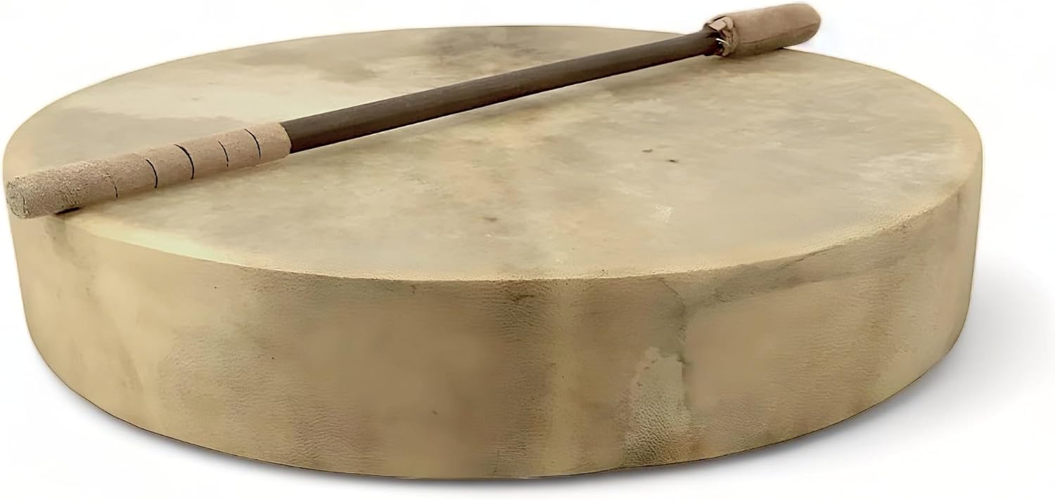 GMP Traditional Frame Drum/Bodhran with Handle, 15