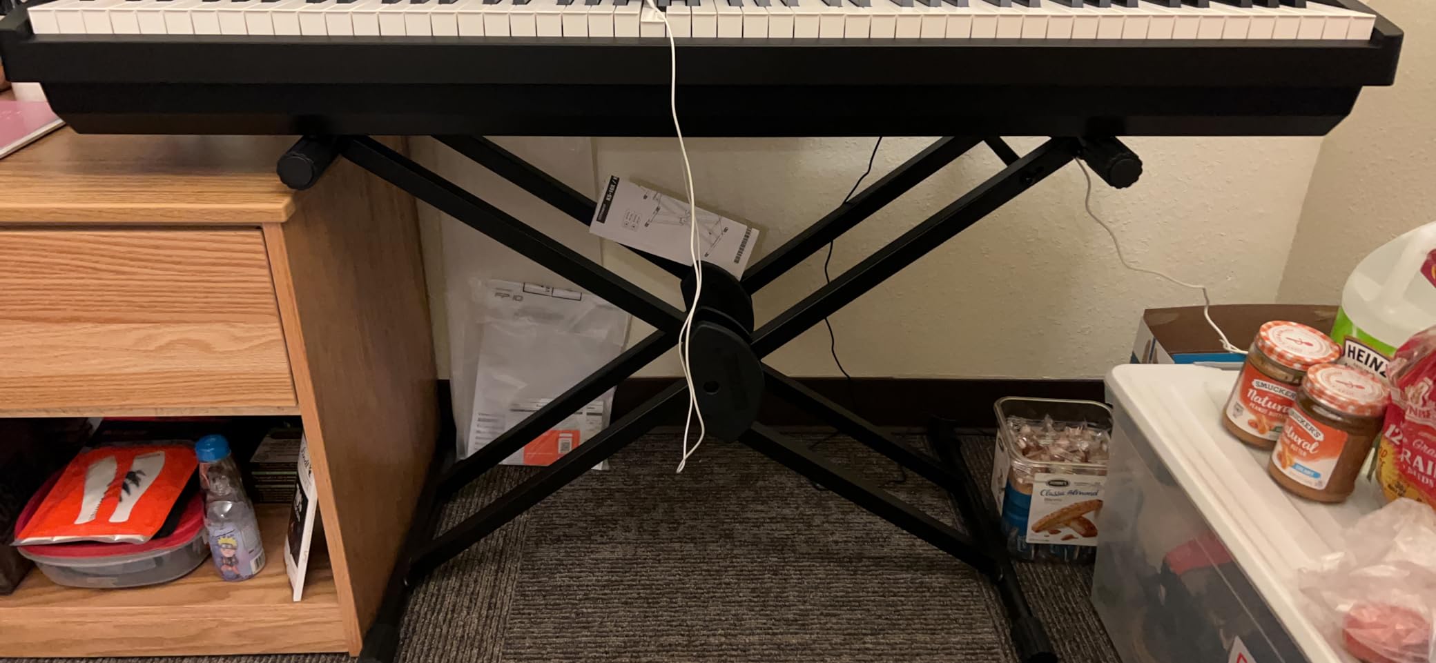 Roland KS-20X Spring Loaded Electronic Keyboard Stand, Double Brace, Black customer photo 1