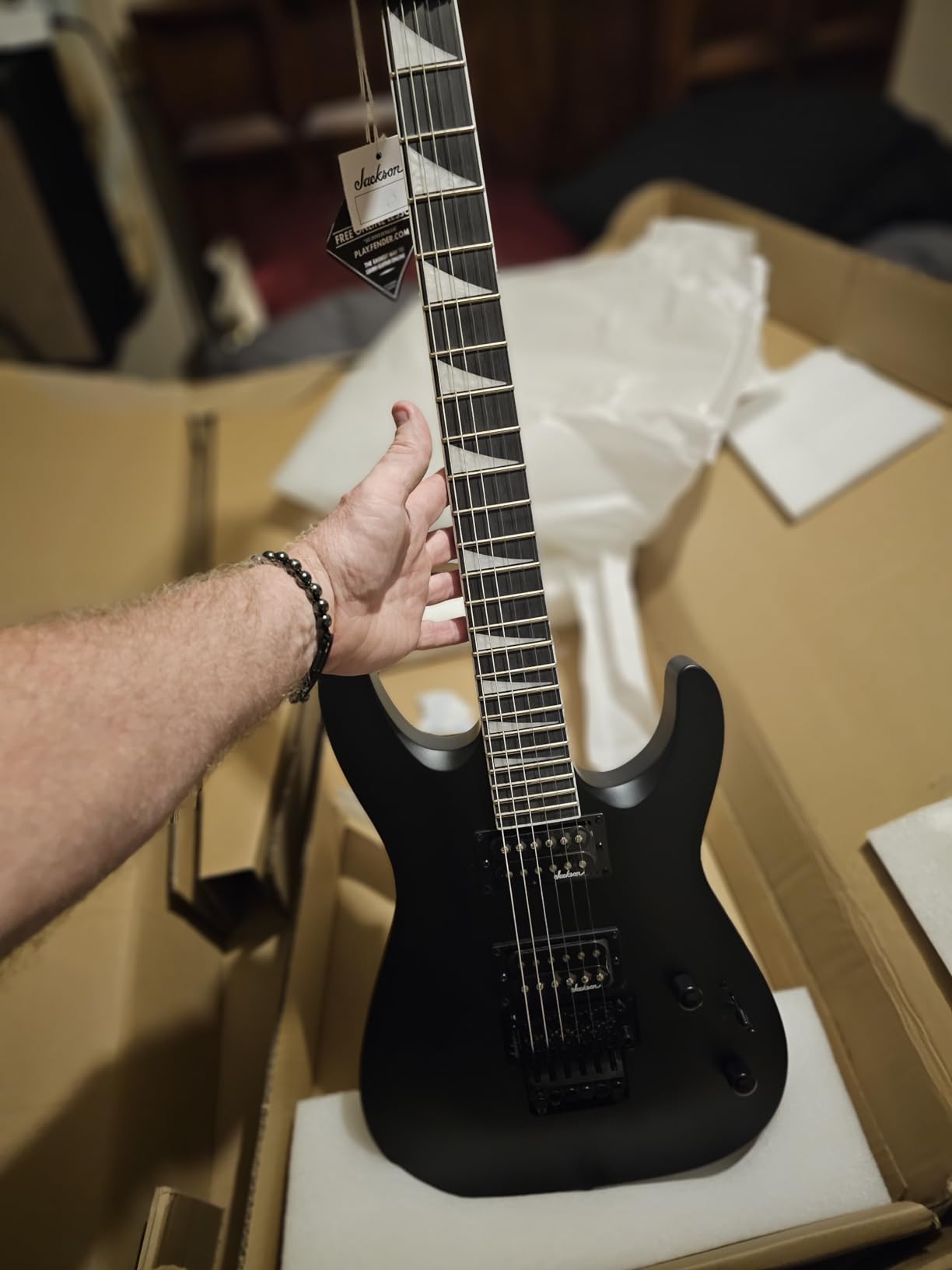 Jackson JS Series Dinky Arch Top JS32 DKA - Satin Black customer photo 2