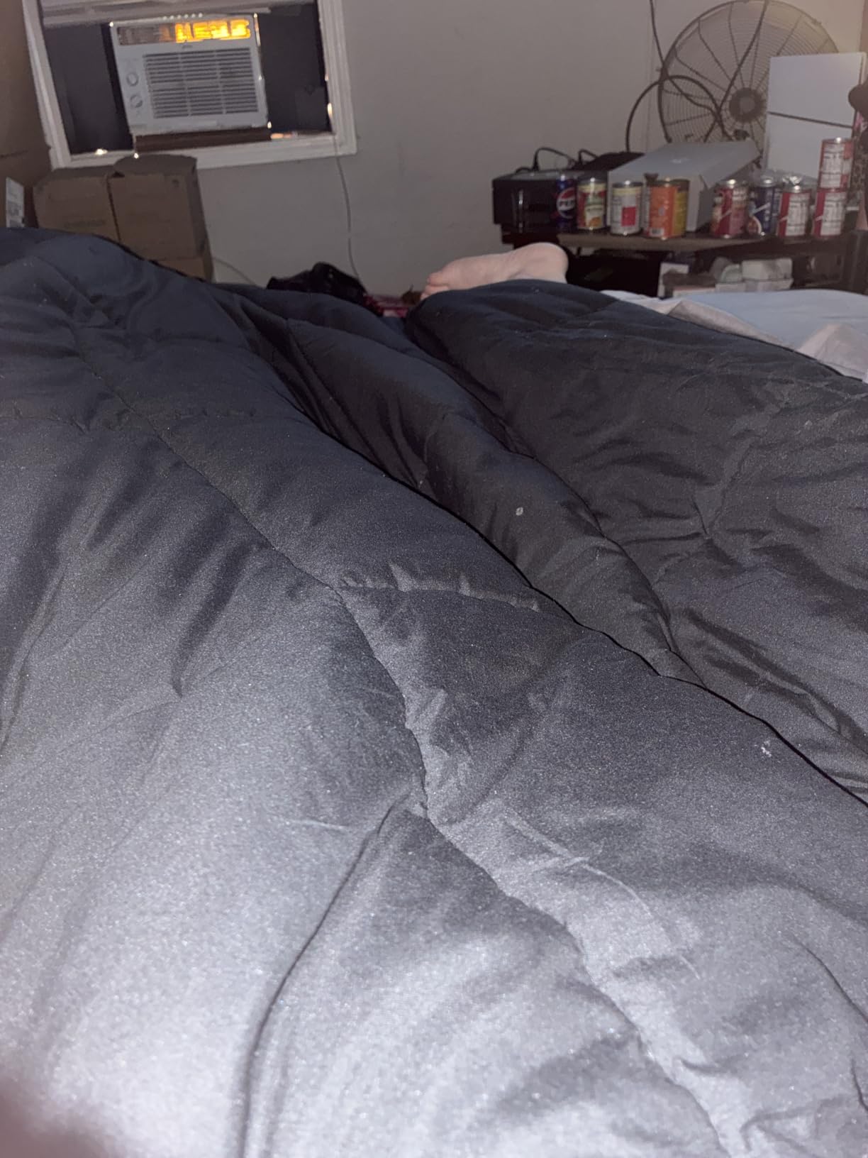 Bedsure Comforter Duvet Insert - Quilted Comforters Queen Size, All Season Duvet, GentleSoft Down Alternative Bedding Blanket, with 8 Tabs, Gifts for Women/Men, White, Queen 88 x 88 Inches customer photo 2