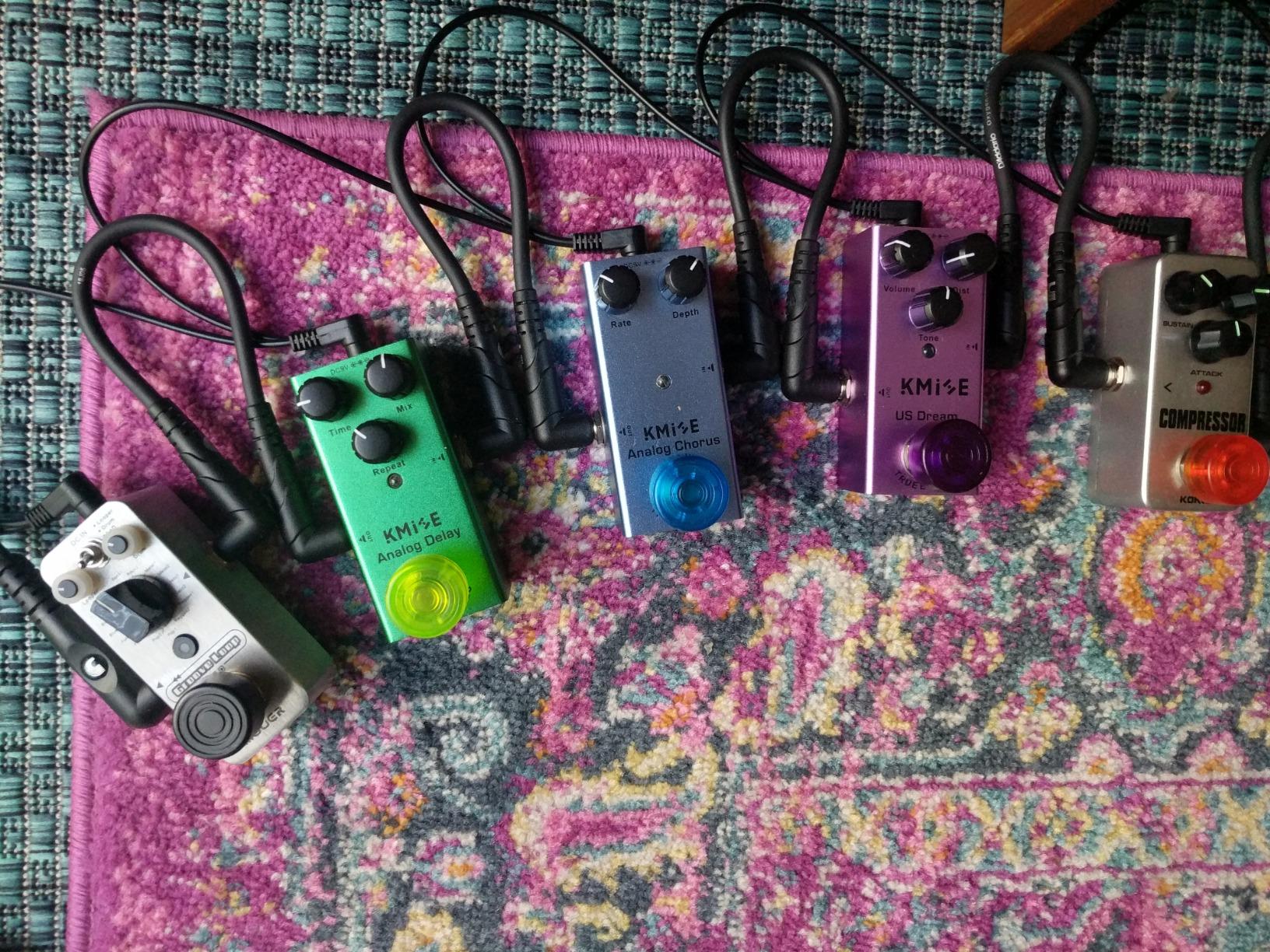Kmise Analog Delay Electric Guitar Effects Pedal Mini Single Type DC 9V True Bypass customer photo 2