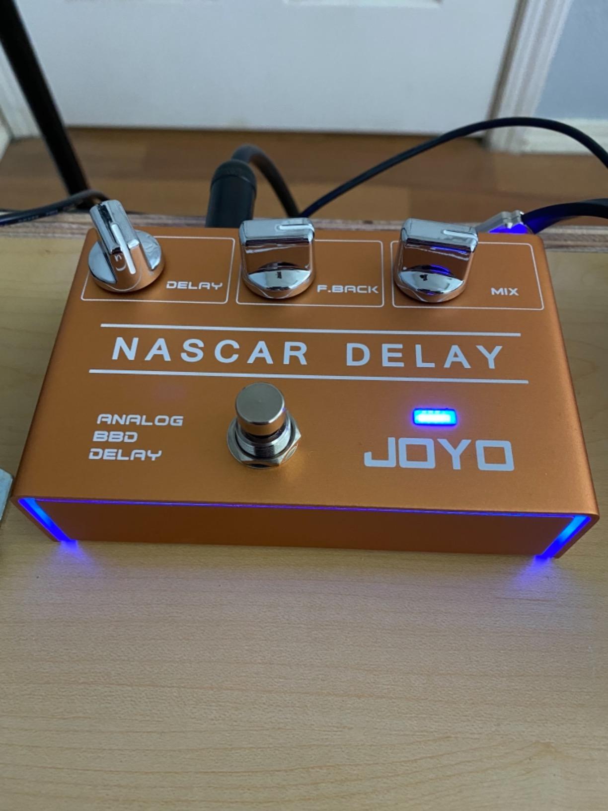 JOYO Nascar Analog Delay Guitar Pedal BBD Bucket Brigade Circuit customer photo 2