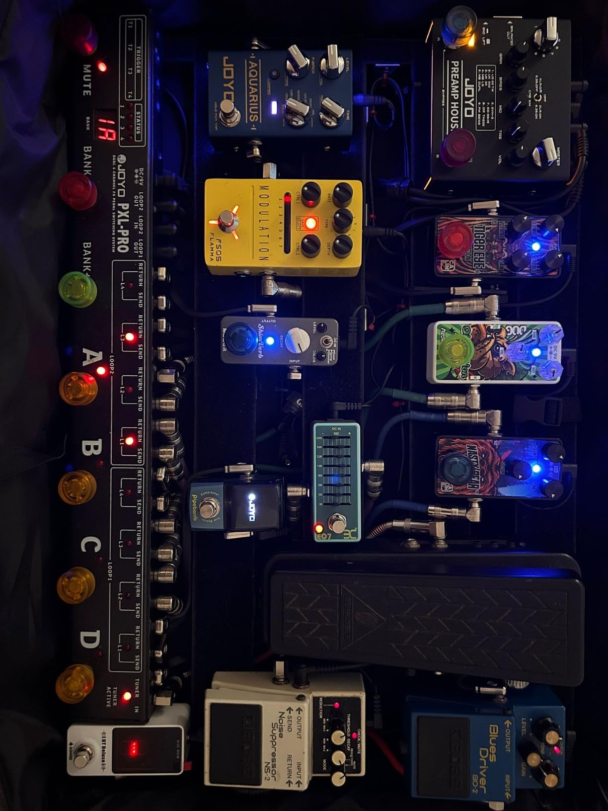 JOYO Amp Simulator Guitar Pedal, 9 Amp Models with Dual Channel & 18 Tones, IR Cab Sim, XLR Out & FX Loop (Preamp House R-15) customer photo 1