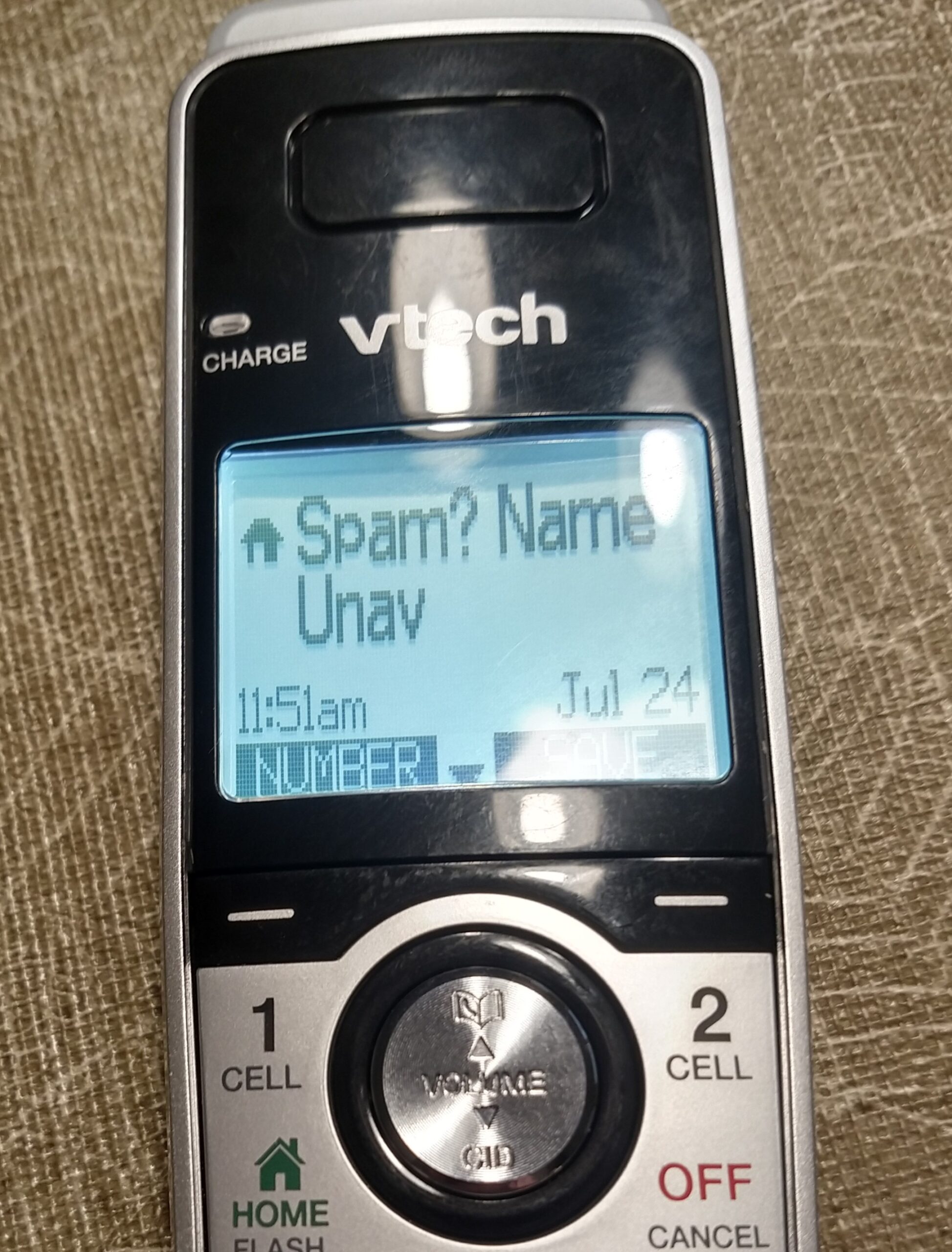 VTech IS8151-5 Super Long Range 5 Handset DECT 6.0 Cordless Phone for Home with Answering Machine, 2300 ft Range, Call Blocking, Bluetooth, Headset Jack, Power Backup, Intercom, Expandable to 12 HS customer photo 2