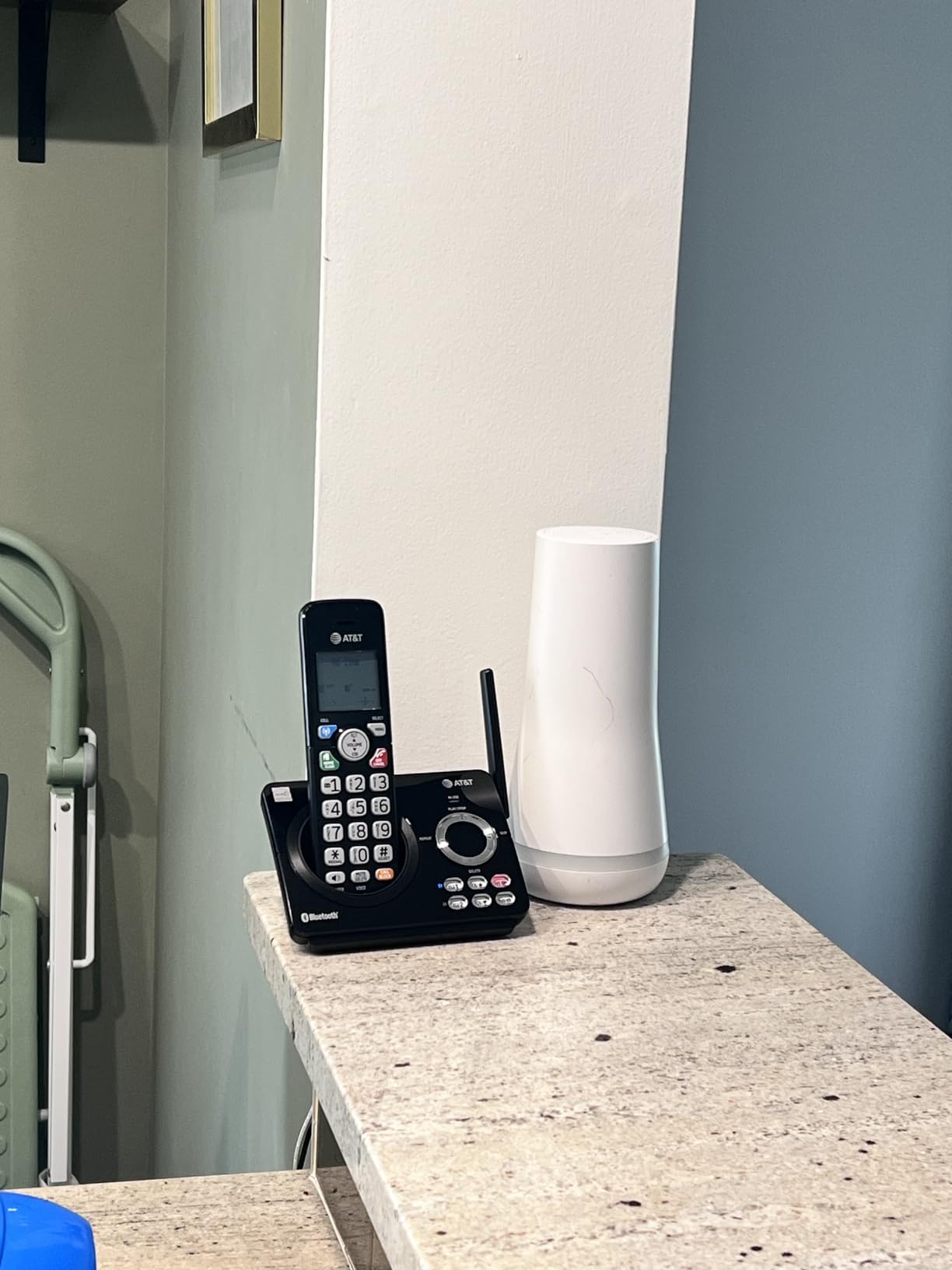 AT&T DL72219 DECT 6.0 2-Handset Cordless Phone for Home with Connect to Cell, Call Blocking, 1.8