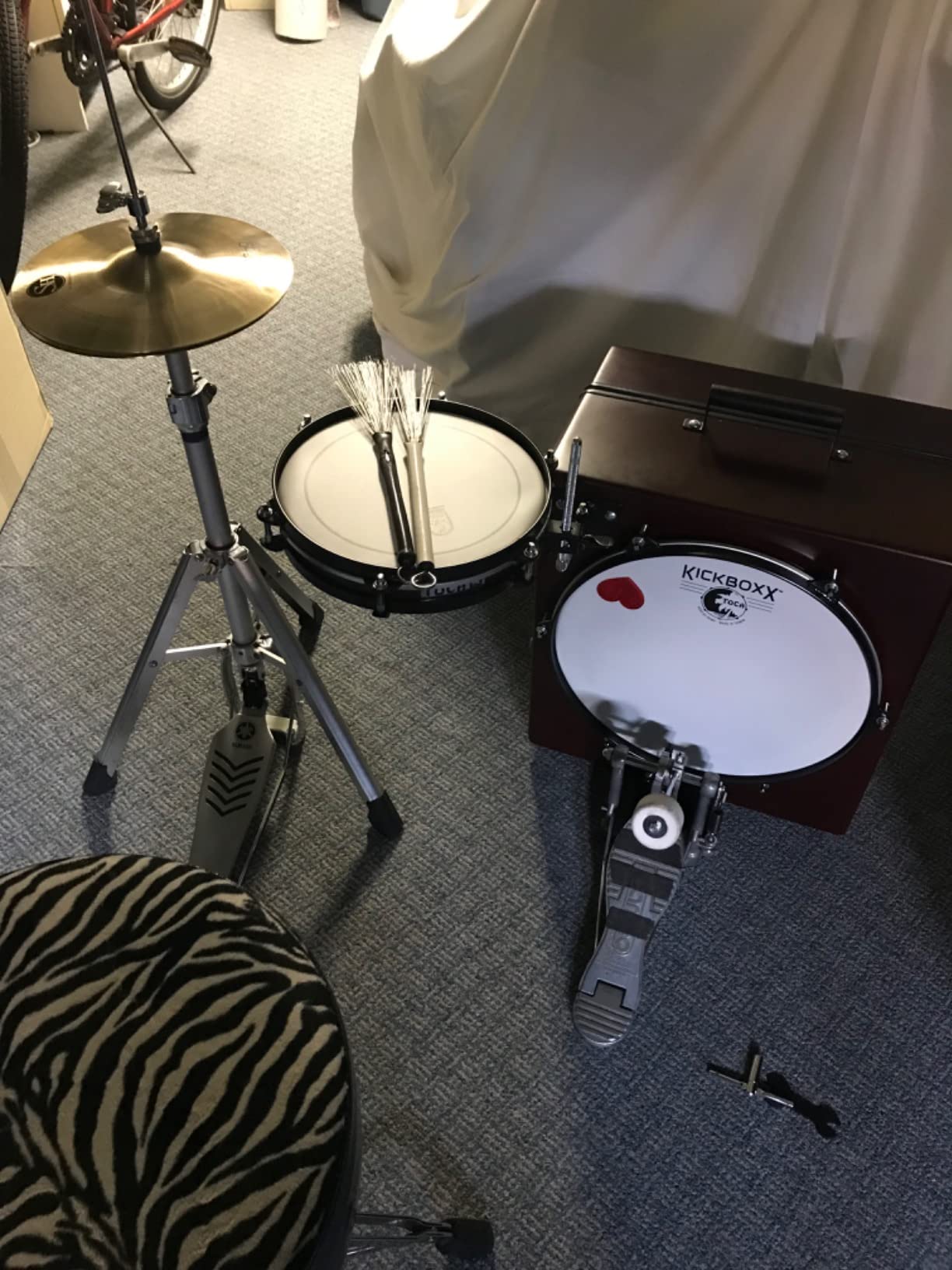 Toca Percussion Kickboxx Suitcase Drum Set customer photo 2