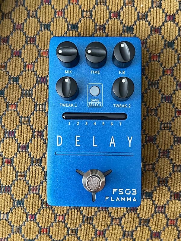 FLAMMA FS03 Electric Guitar Delay Effects Pedal with Looper Stereo Digital Sound 6 Delay Effects Storable Preset Tap Tempo Trail On True Bypass customer photo 1