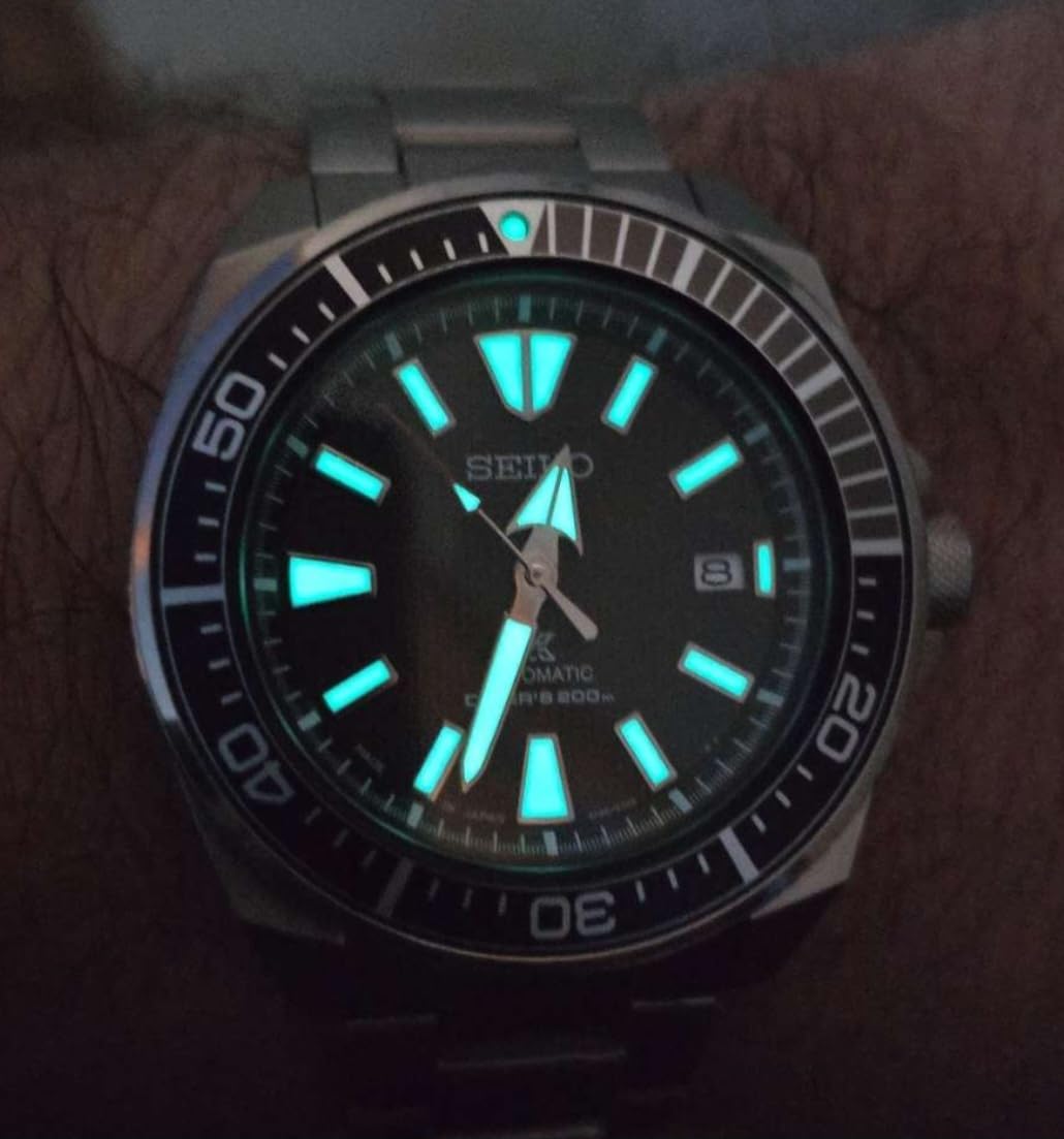 Seiko SRPF03 Prospex Automatic Dive Watch for Men - Prospex Special Edition - LumiBrite Hands, Hardlex Crystal - Water Resistant 200M customer photo 2