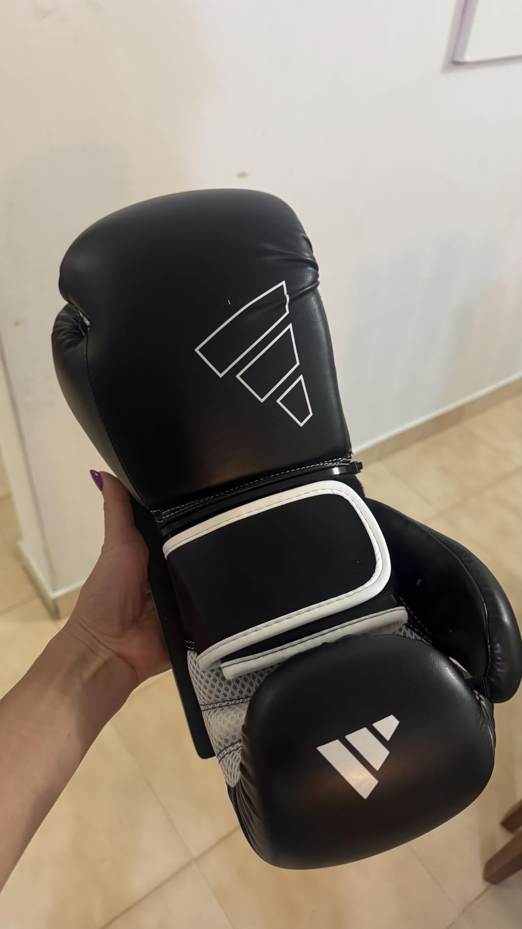 Adidas Hybrid 80 Boxing Gloves - Adult Boxing Gloves for Men & Women customer photo 1