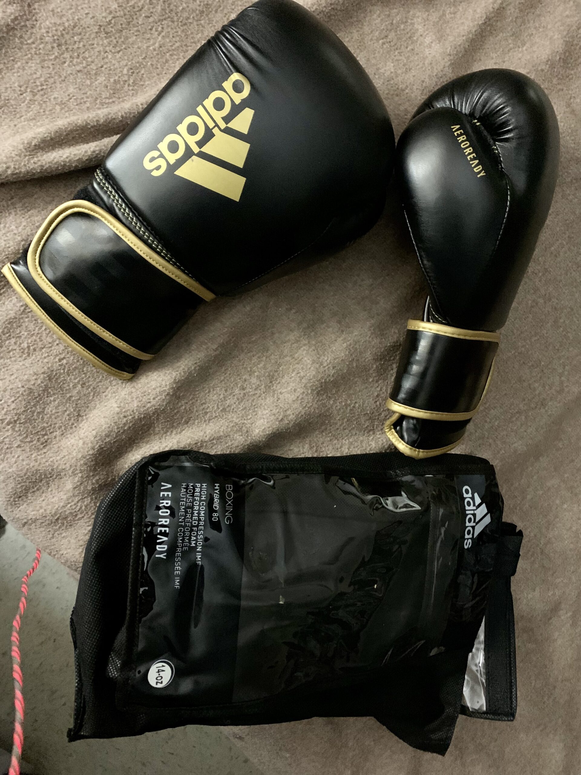 Adidas Hybrid 80 Boxing Gloves - Adult Boxing Gloves for Men & Women customer photo 2