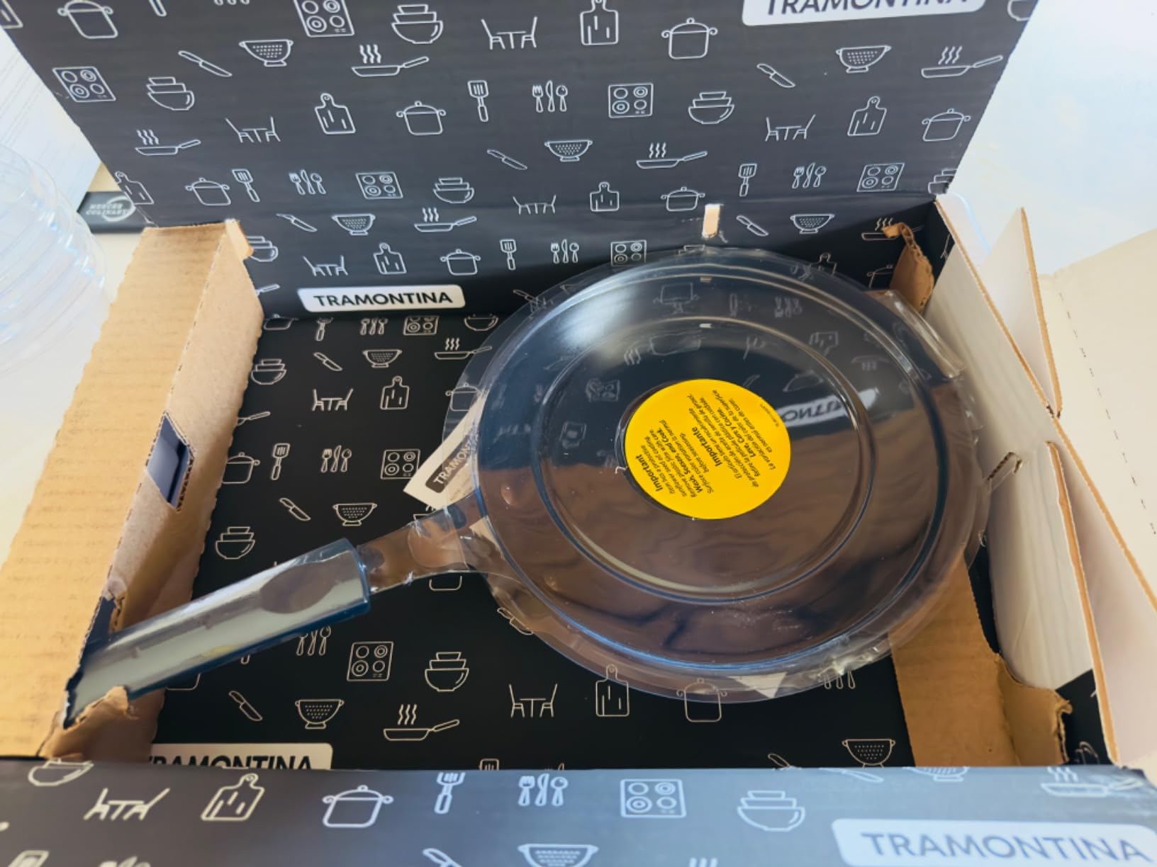 Tramontina Carbon Steel 8.5-Inch Small Frying Pan with Silicone Grip, Naturally Non Stick Skillet, Oven Safe customer photo 2