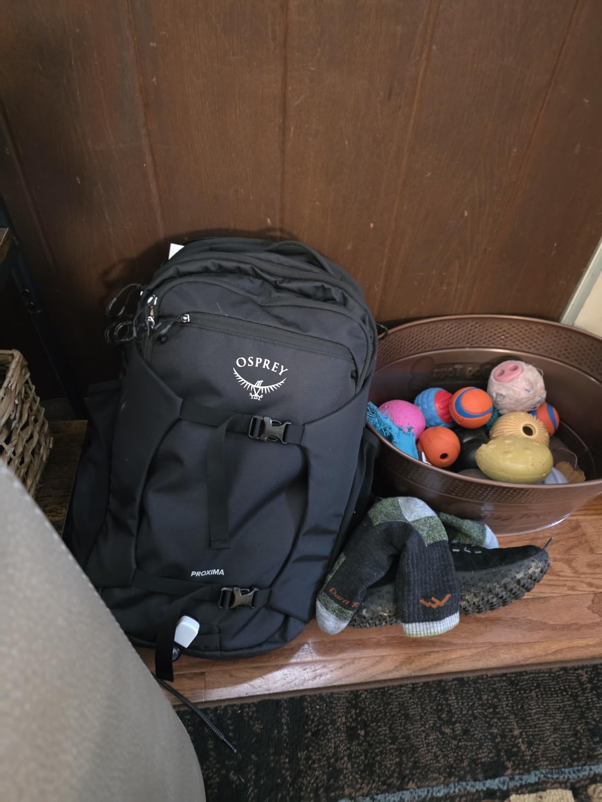Osprey Proxima 30L Campus Laptop Backpack - Organized Everyday Pack with Tech Storage, Water Bottle Pockets, and Comfortable Carry - Perfect for College, Commute, and Travel, Black customer photo 1