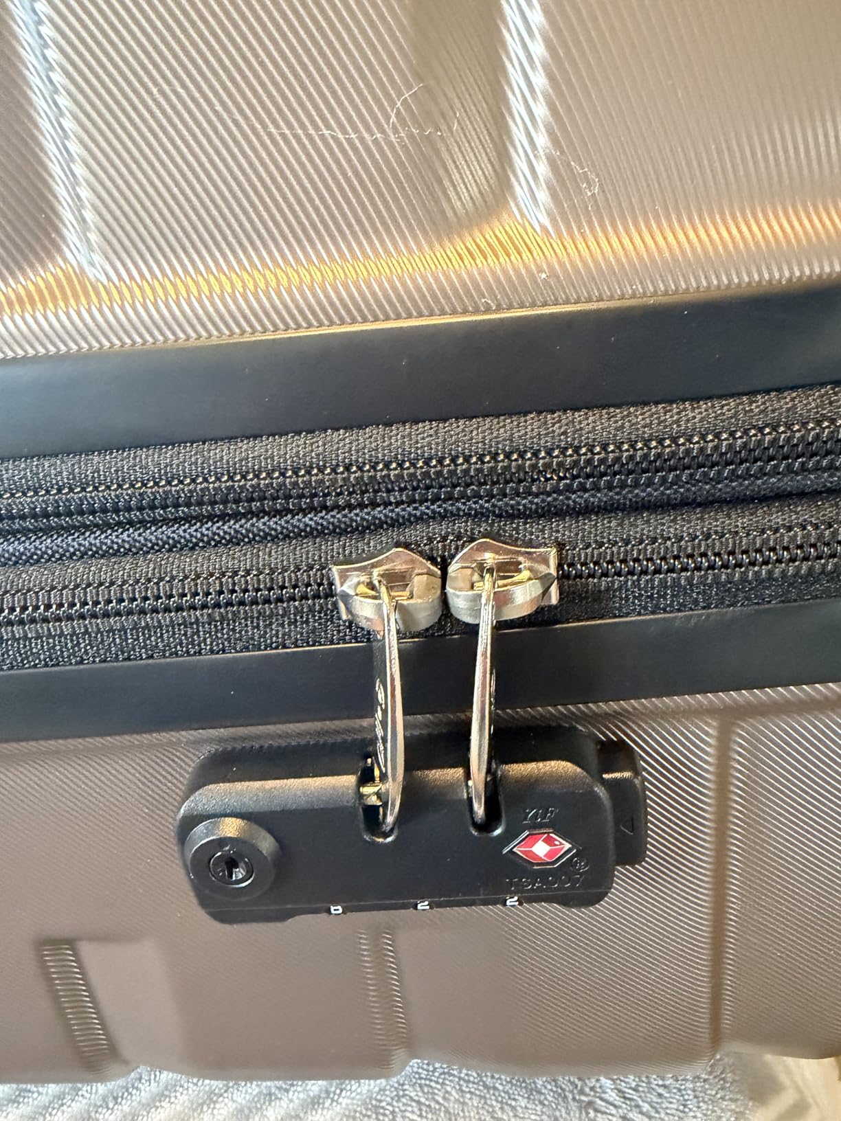 Coolife 3 Piece Hard Shell Luggage Set customer photo 2
