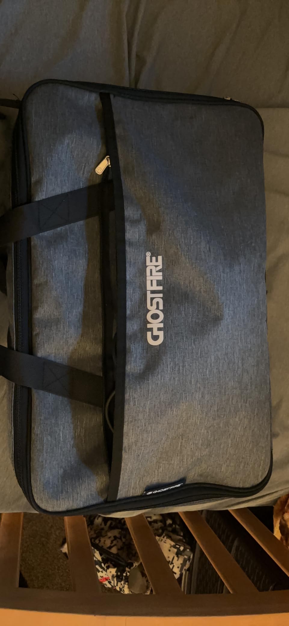 GHOSTFIRE Guitar Pedal Board Bag Effect Pedalboard Bag Accessory Storage Bag Carry Case 20.1x11.8x5.1in customer photo 2