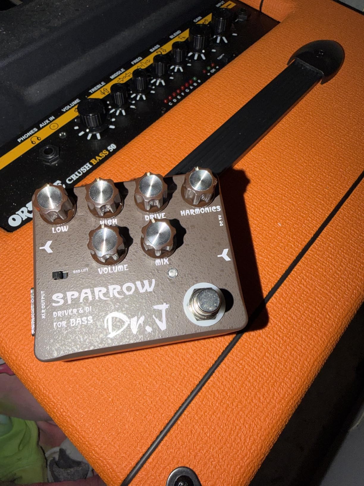 JOYO Buffer Pedal Effect Built-in Double Buffer Groups and Boost for Electric Guitar Dr.J Series (D57) customer photo 1