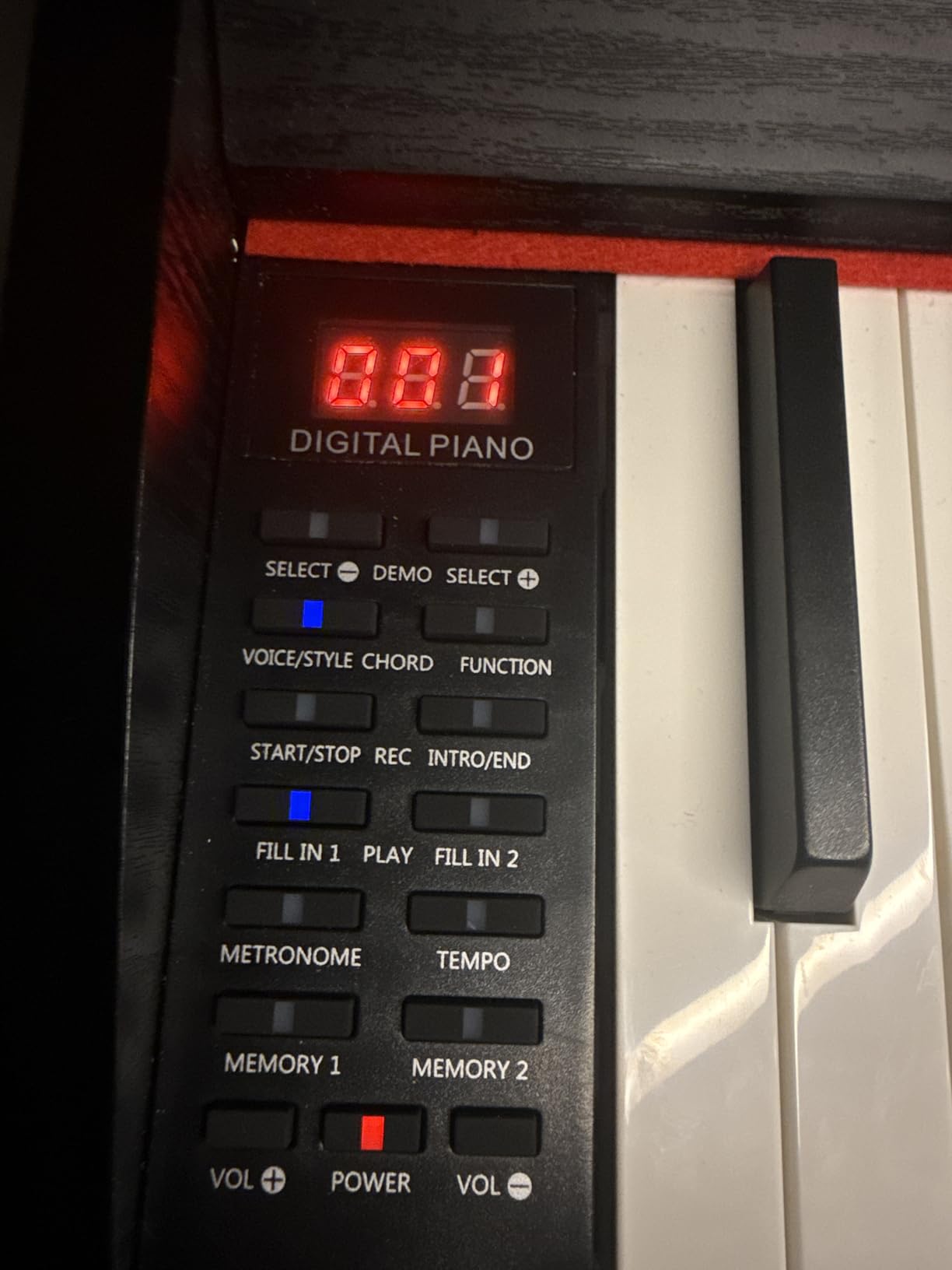 AODSK 88-Key Weighted Keyboard Piano, Hammer Action Digital Piano with Speakers, Furniture Stand and Triple Pedals, Piano Keyboard 88 Keys Beginner's Course, B-83S customer photo 1