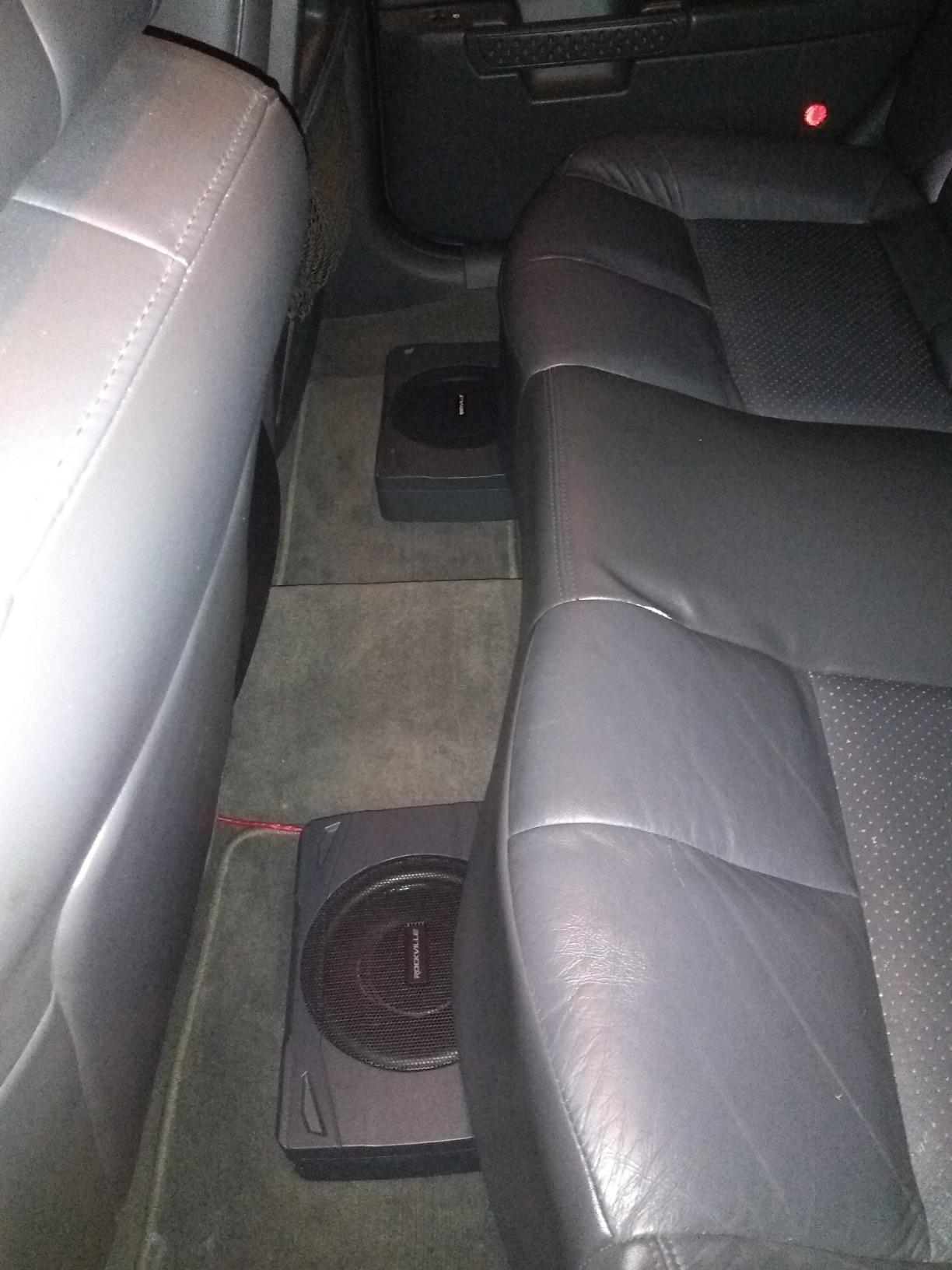 Rockville SS10P 800W Slim Under-Seat Active Car/Truck Subwoofer, Built-in Amp, Wired Remote Bass Knob customer photo 1