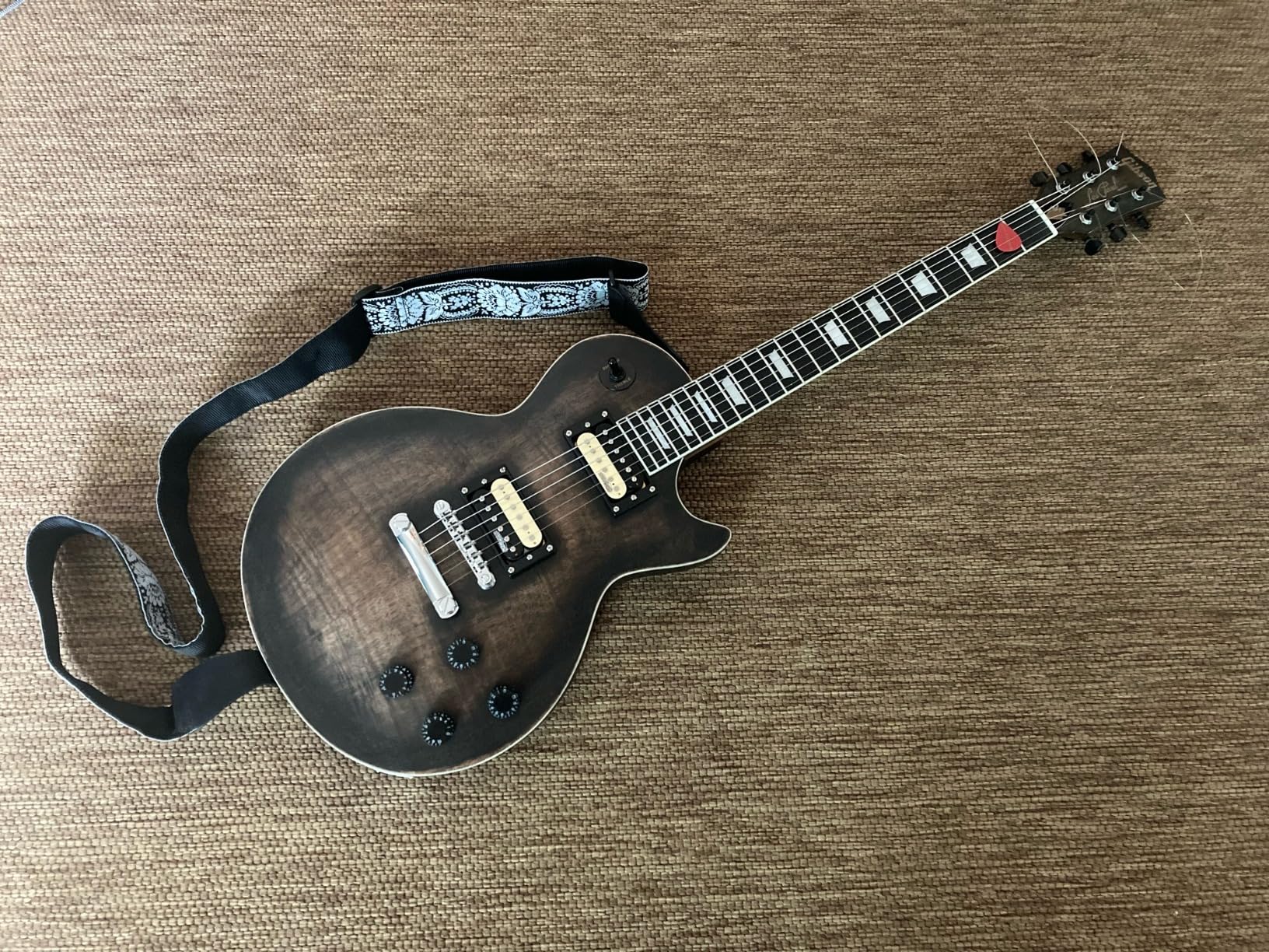 Wilkinson Vintage Classic Alnico 5 Overwound Open Style Humbucker Pickups Set for Electric Guitar, Zebra customer photo 2