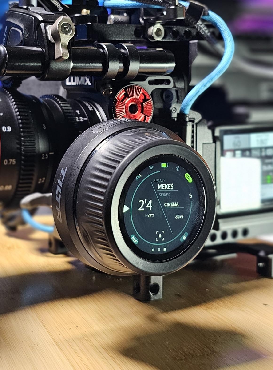 Tilta Nucleus Nano II Base Kit - Wireless Lens Control System with Handwheel, Motor, Wireless Zoom/Focus/Aperture Control, Touch Screen customer photo 1