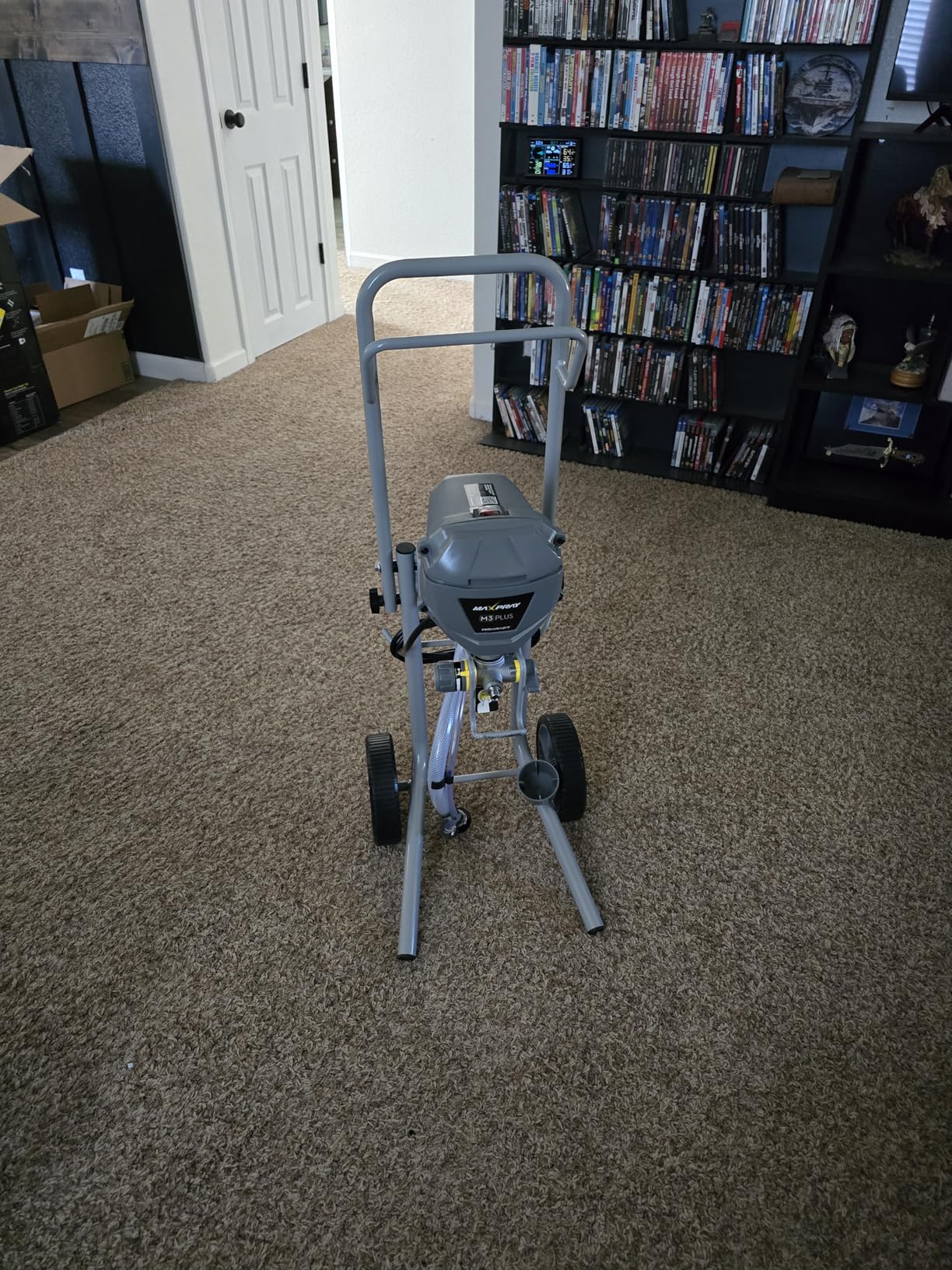 InoKraft MaXpray M3 Cart Airless Paint Sprayer, 3300 PSI, 650W, 0.31 GPM customer photo 2