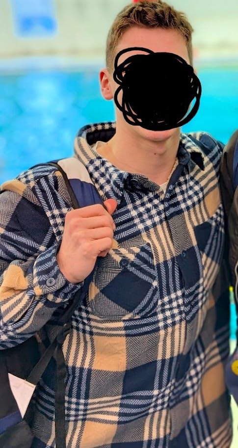 Mens Flannel Shirts Jacket Fleece Sherpa Lined Heavyweight Button Down Plaid Shirts Coat Long Sleeve with Pockets customer photo 1