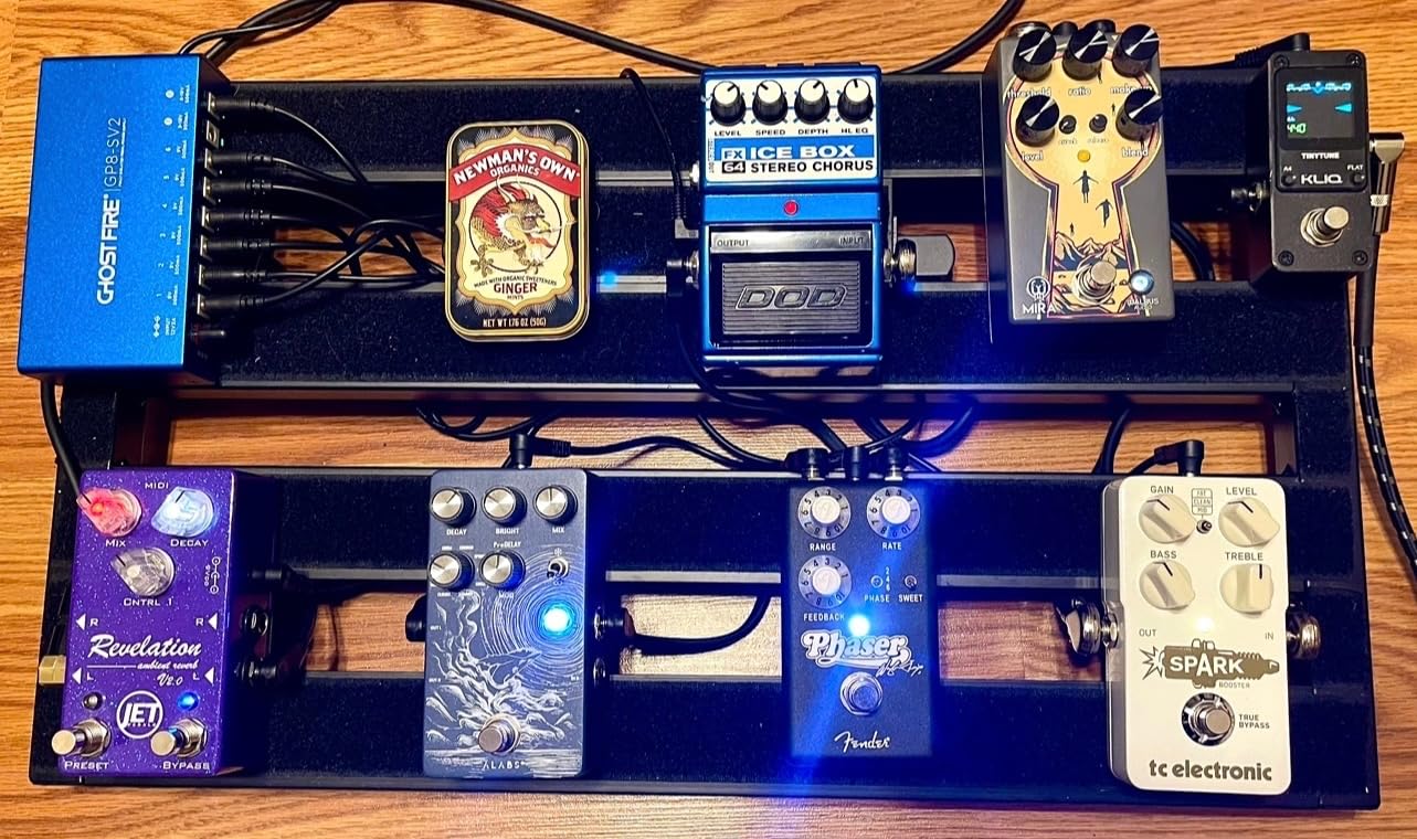 ALABS NOVADRIFT Modulation Guitar Pedal - 9-in-1 Multi-Mod Effects Rotary, Chorus, Flanger, Tremolo with Built-in Expression, True Stereo, Tap Tempo customer photo 1