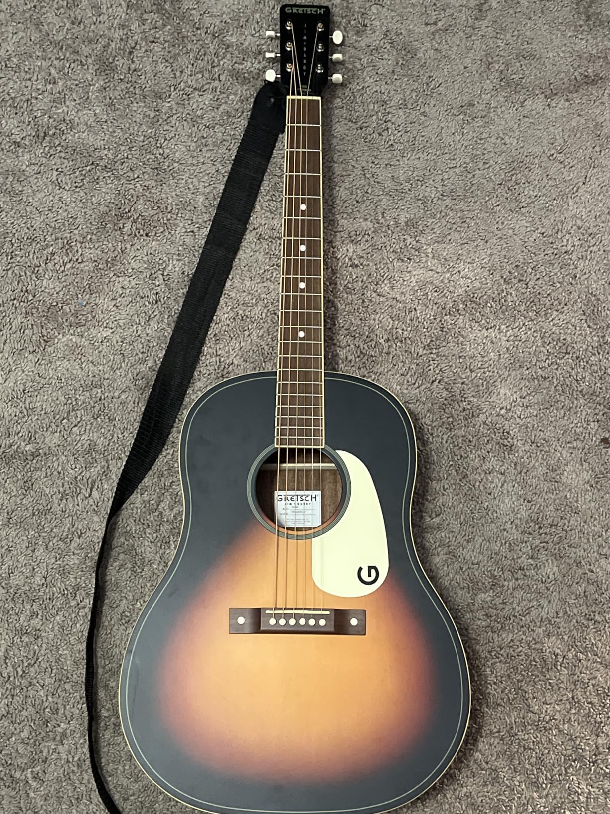 Gretsch Jim Dandy Dreadnought Acoustic Guitar - Rex Burst customer photo 2