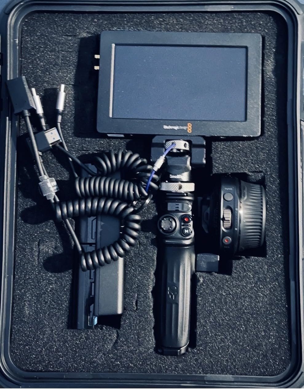 Tilta Nucleus Nano II Control Handle WLC-T05-CH - Dual Motor Control for Nano II, M and Nano, Gimbal Ready, Mounting Points for Shoulder Rig or Monitor customer photo 1