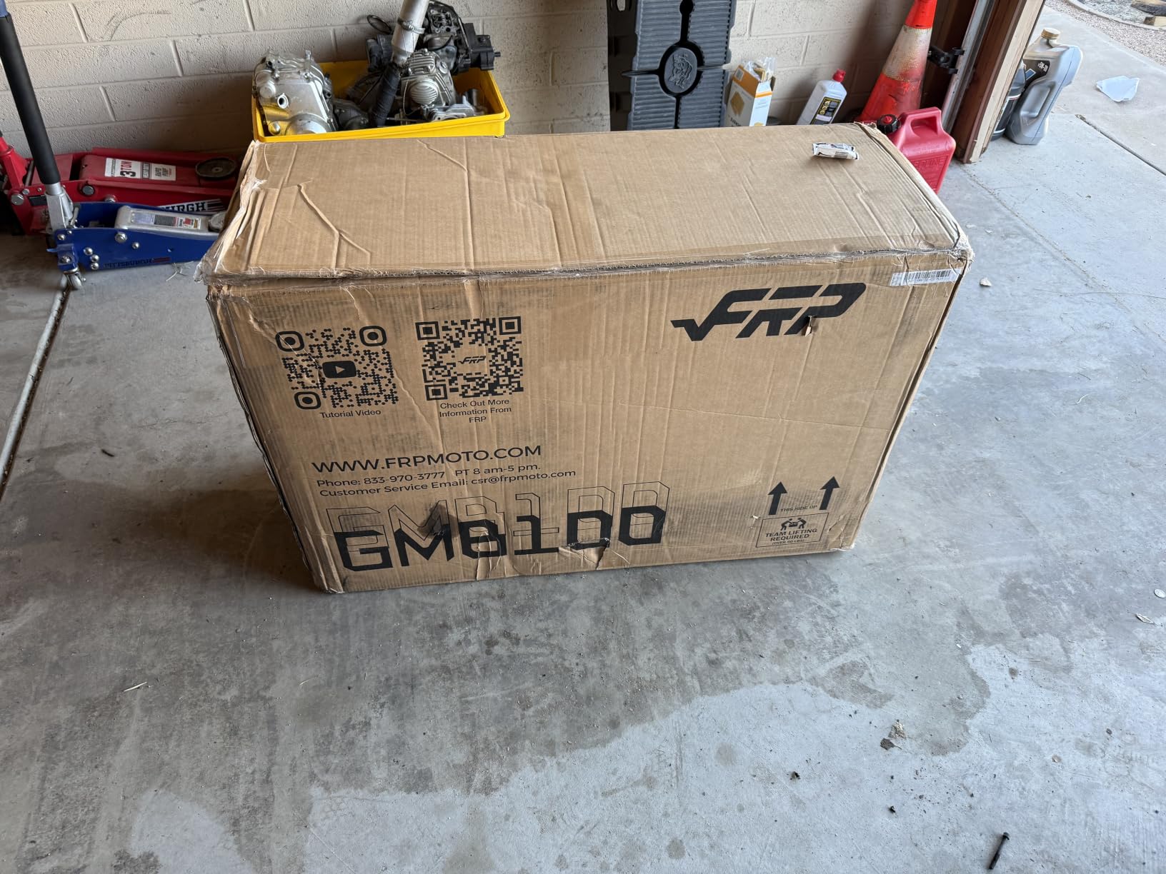 FRP Mini Dirt Bike GMB100, 99 CC Gas Powered Mini Bike 4 Stroke 3HP, Off Road Mini Bikes for Teens and Adult, Trail Bike Up to 28 Mph, Weight Support Up to 220 LBS (Black) customer photo 2