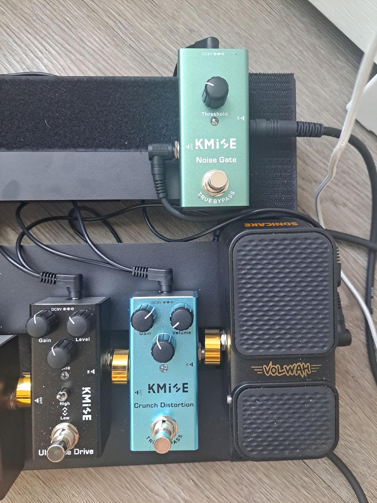 SONICAKE Volume Expression Pedal, Expression EXP & Passive Volume 2 in 1 Combo Guitar Effects Pedal, Full-size - FlipVol customer photo 1