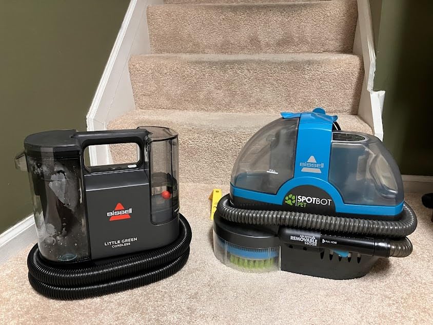 BISSELL Little Green Cordless SmartMix, Powerful Cordless Suction, HydroRinse Self-Cleaning Hose Tool, Pro Oxy Spot and Stain Formula Included customer photo 2