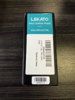 LEKATO Mini Pitch Shifter Pedal, Harmonizer Guitar Pedal Pitch Shift Box customer photo 1