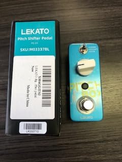 LEKATO Mini Pitch Shifter Pedal, Harmonizer Guitar Pedal Pitch Shift Box customer photo 2