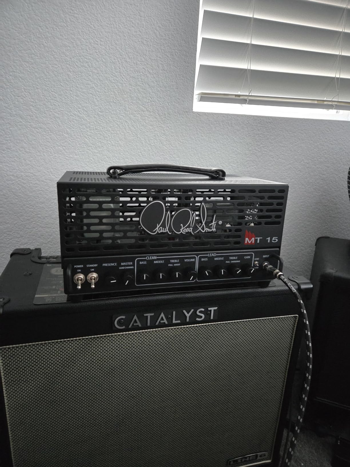 PRS MT 15 Mark Tremonti Signature Head, 15 Watts Tube Guitar Amplifier customer photo 1