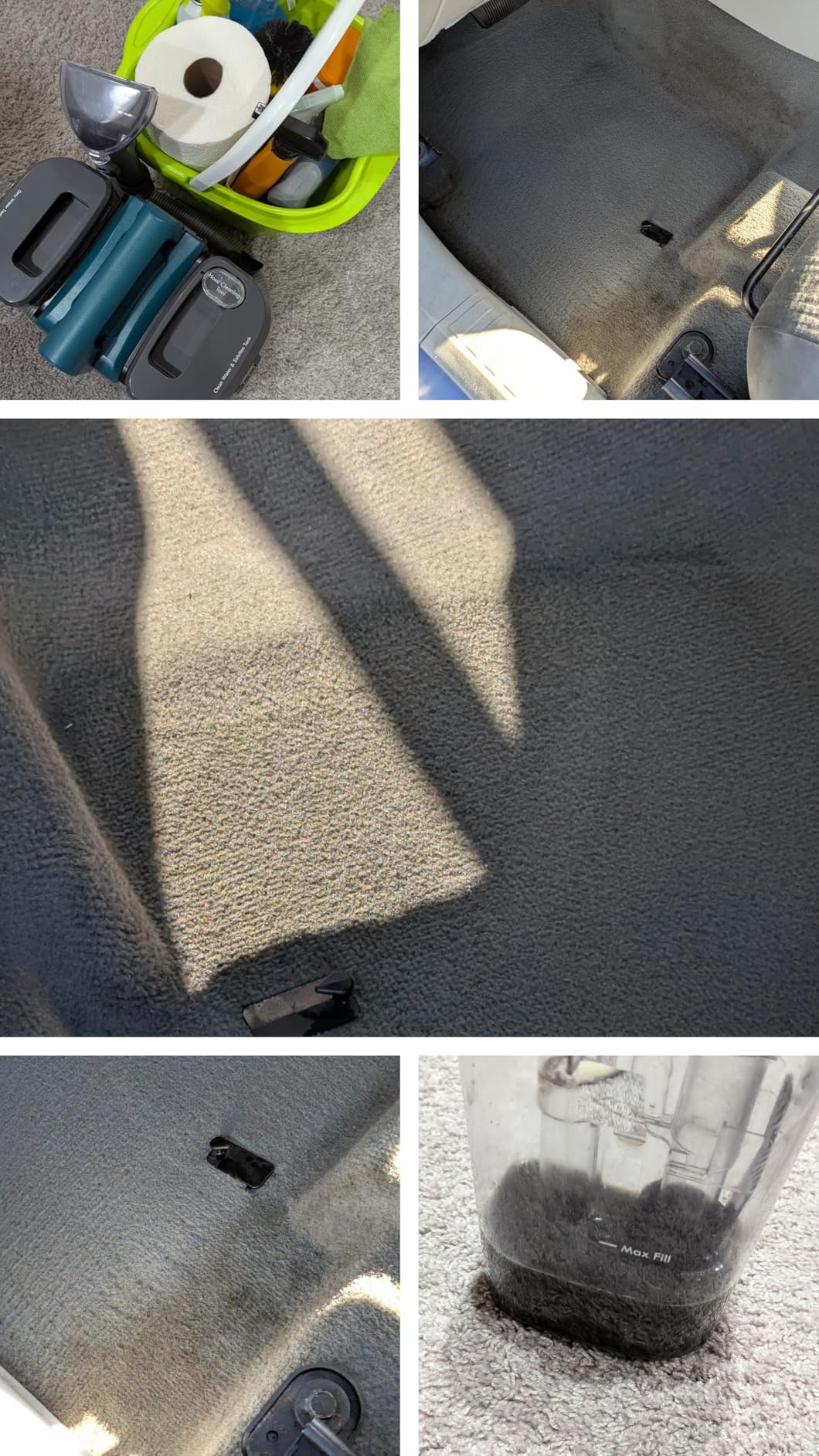 Kenmore KW1090 SpotLite Go 24V Cordless Brushless Portable Carpet Spot Cleaner, 16Kpa Power Suction, 55Mins Runtime with Hose Cleaning Tool for Pets, Area Rugs and Couches customer photo 2