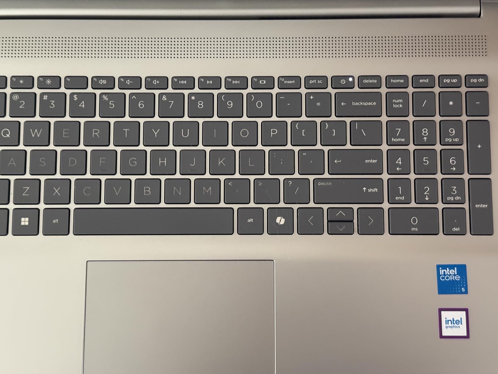 HP 17.3 inch Laptop, FHD Display, Intel Core i5-1334U, 16 GB RAM, 512 GB SSD, Intel Iris Xe Graphics, Windows 11 Home, Natural Silver customer photo 2
