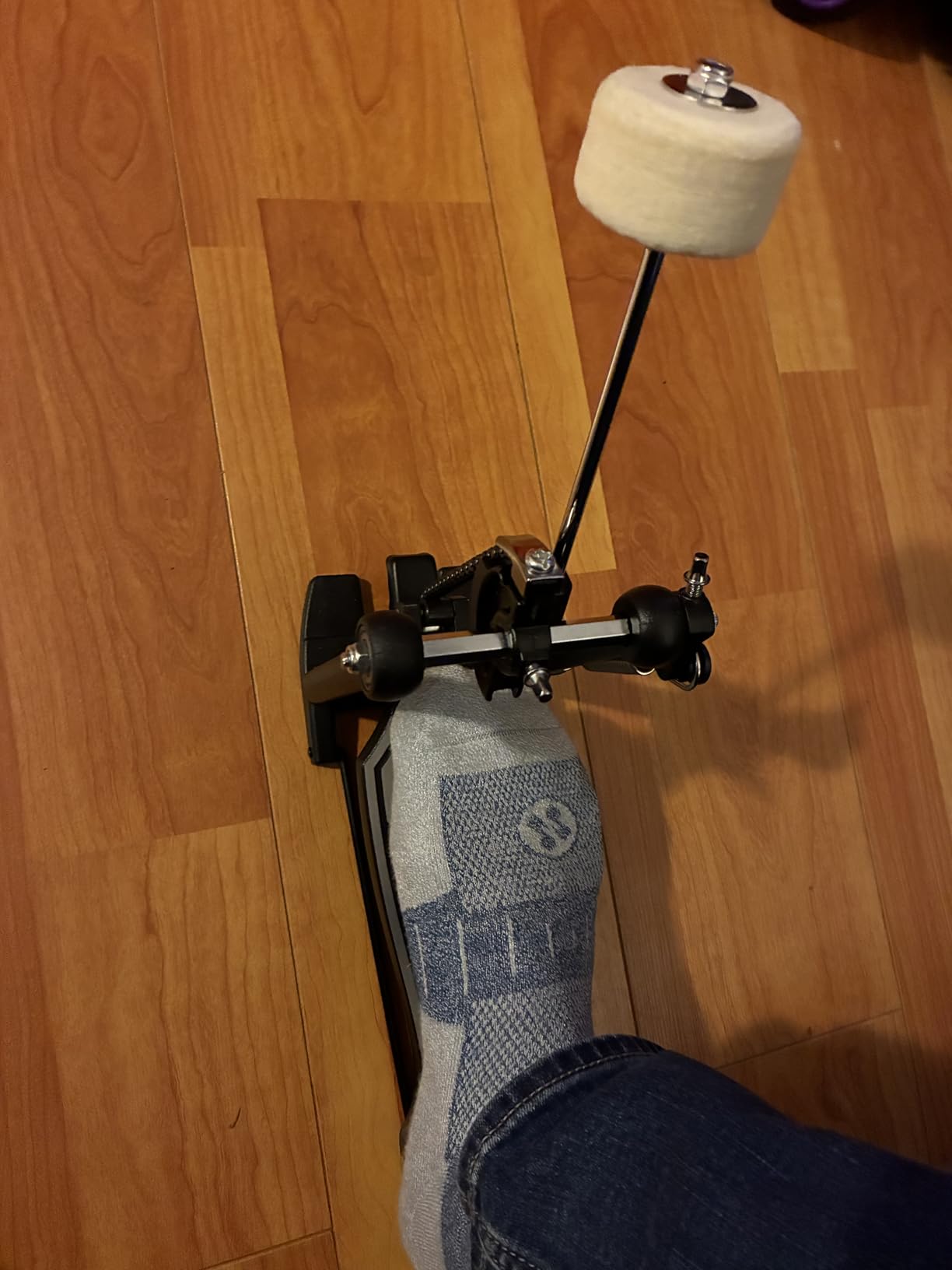 Double Bass Drum Pedal 2.0, Ultra-Responsive Double Chain Kick Pedal with Included Drum Patch, Latest Model for Speed and Control customer photo 2