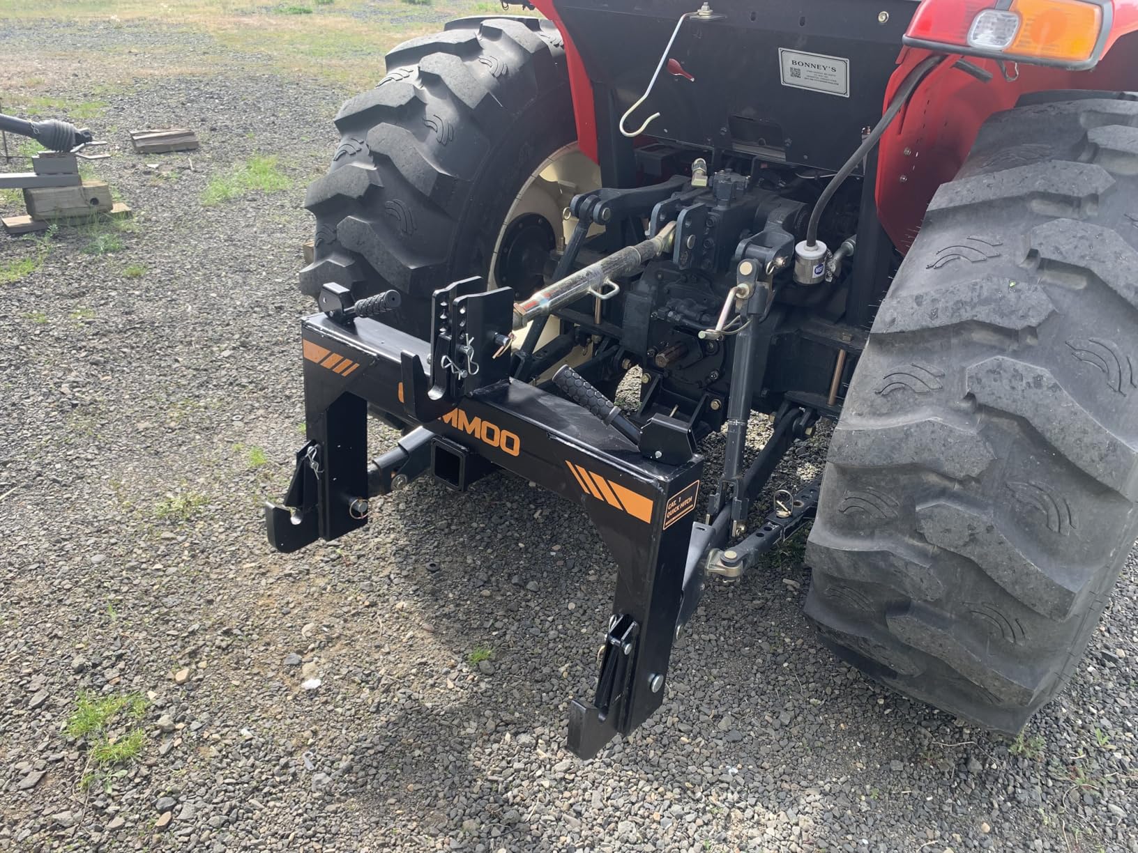 CAMMOO 3-Point Quick Hitch with 2