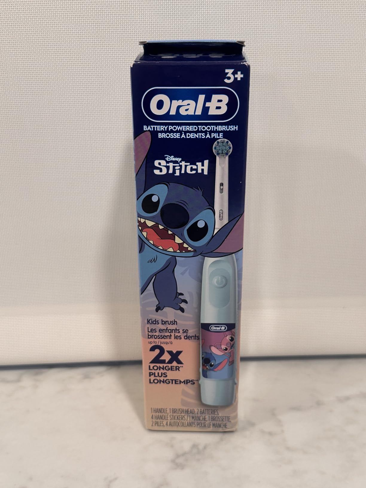 Oral-B Kid's Electric Battery Powered Toothbrush, Featuring Extra Soft Color Changing Bristles, for Ages 3+ customer photo 2