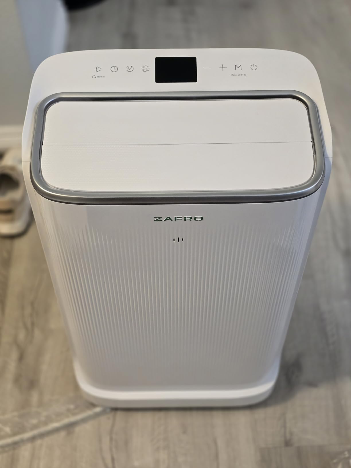ZAFRO Smart Inverter Portable Air Conditioners, 12000 BTU (8000 BTU SACC) Dual Hose Portable AC Unit with Energy Saving/Ultra Quiet(42dB 2026)/Drainage-free Cool/APP/Remote for Multi-Scenario Use customer photo 1