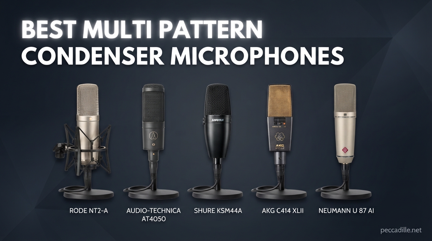 Best Multi Pattern Condenser Microphones