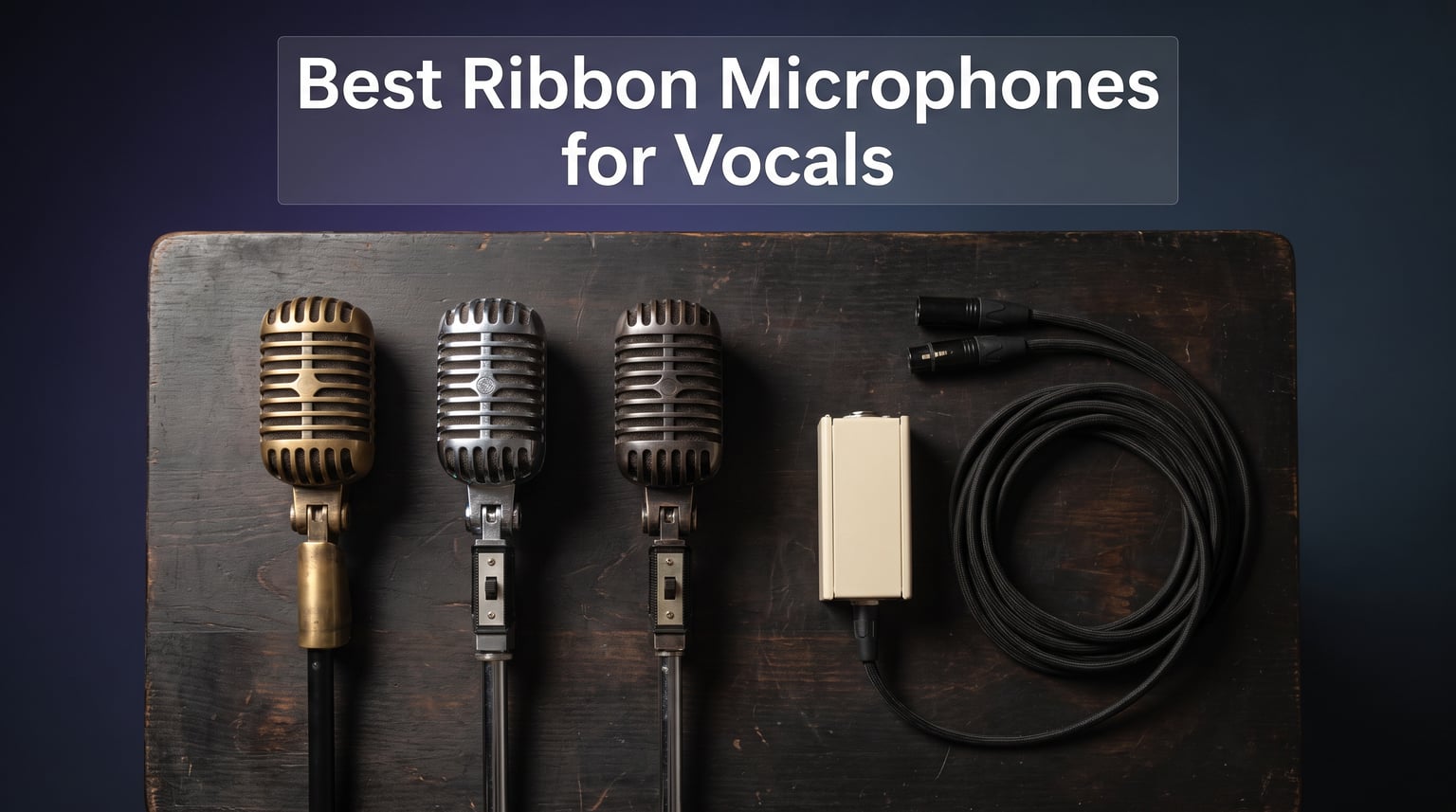 best ribbon microphones for vocals