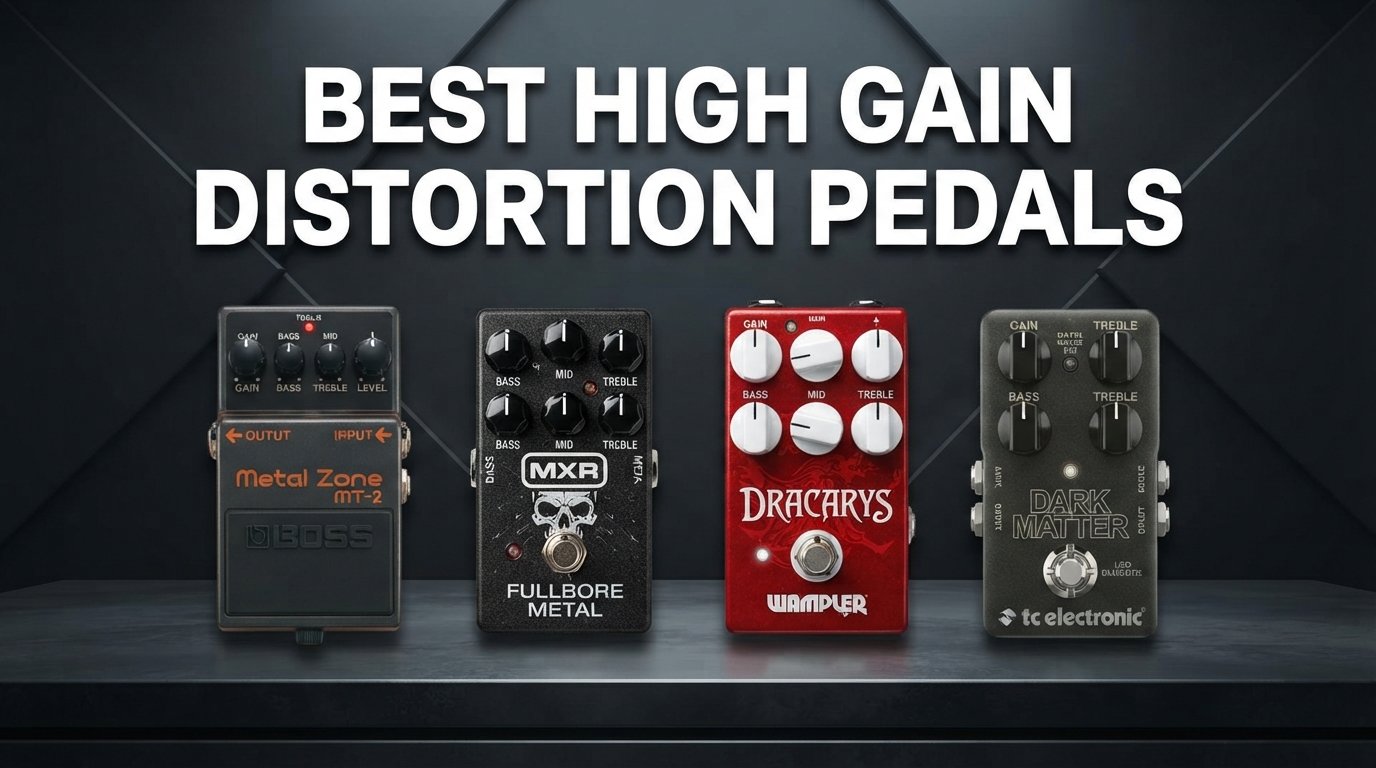 best high gain distortion pedals