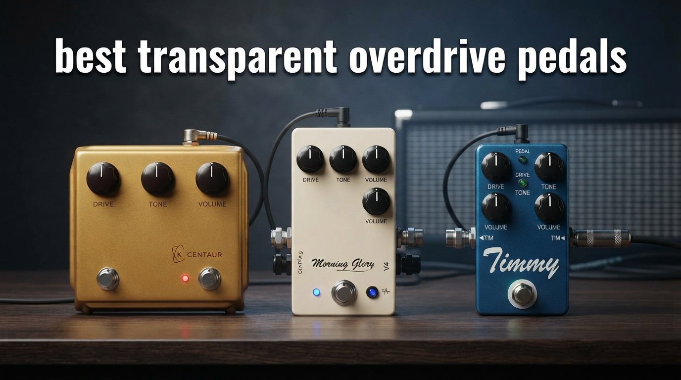 best transparent overdrive pedals