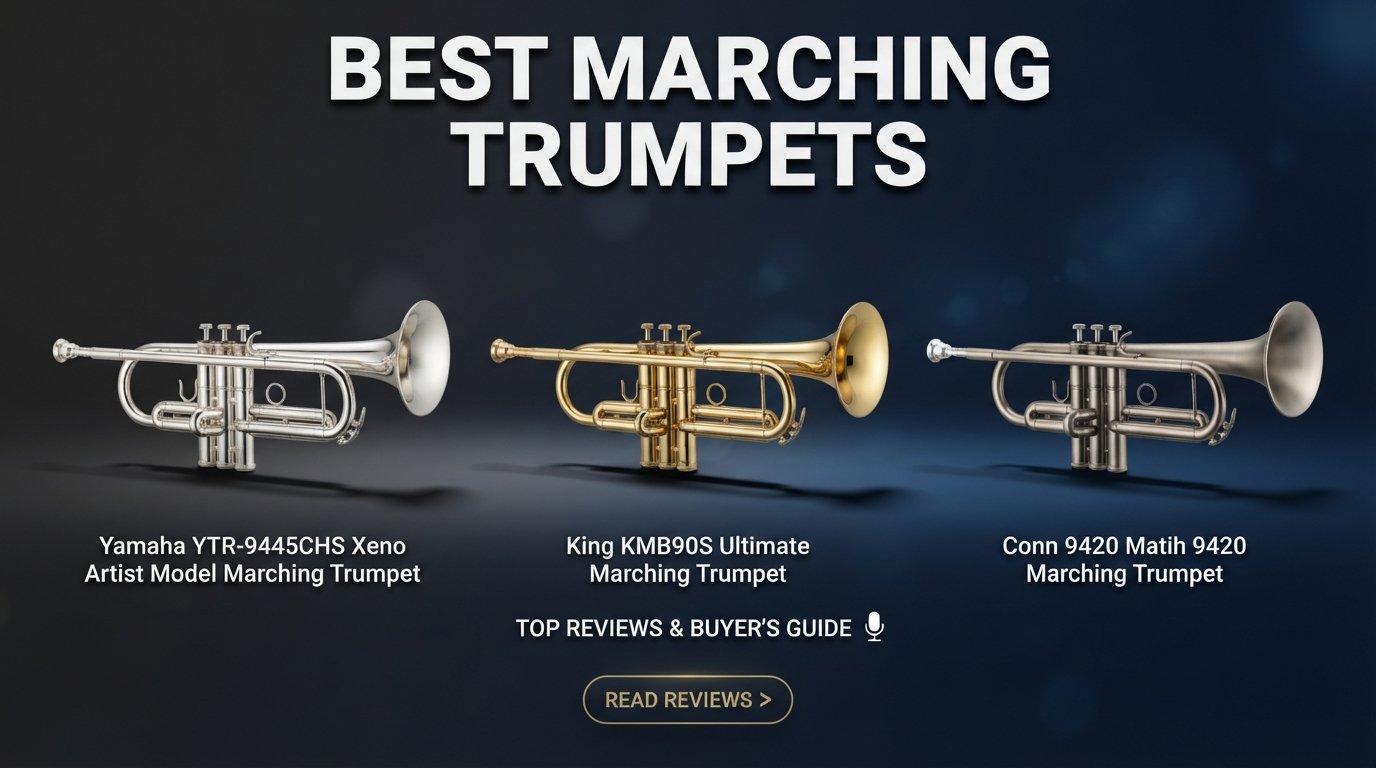 best marching trumpets