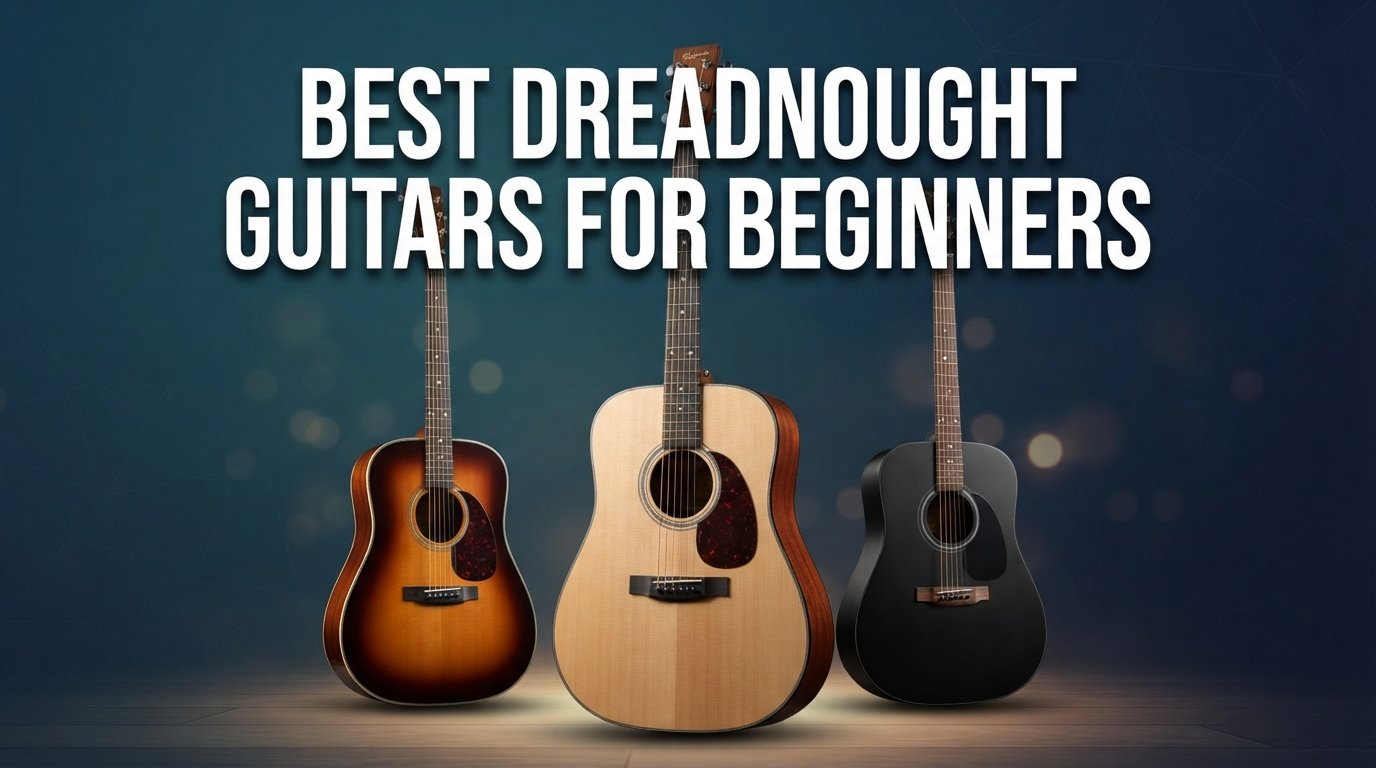 best dreadnought guitars for beginners