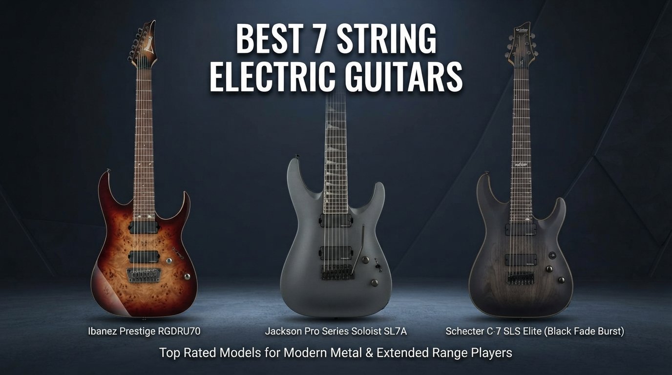 best 7 string electric guitars