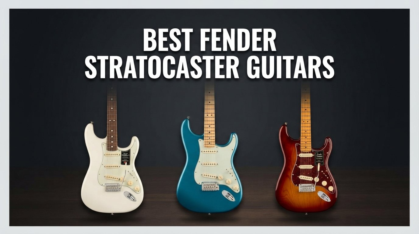best fender stratocaster guitars