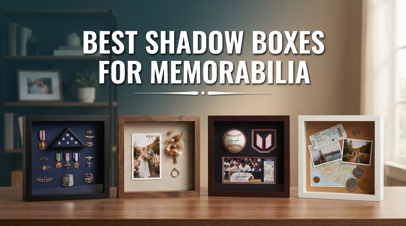 best shadow boxes for memorabilia