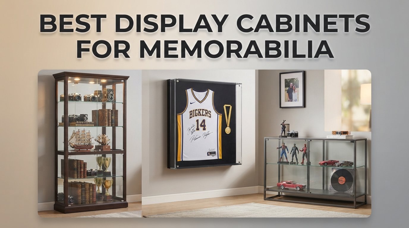 best display cabinets for memorabilia